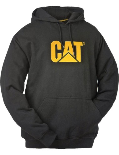 Sweat capuche homme noir W10646 Caterpillar vue 1 cotepro