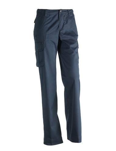 Pantalon travail femme Athena Sherock cotepro marine
