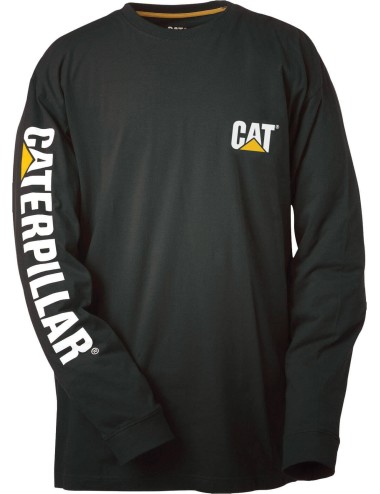 Tee shirt manches longues banner Caterpillar cotepro