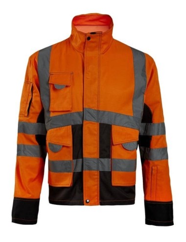 Veste haute visibilite Asfur NW jaune ou orange cotepro
