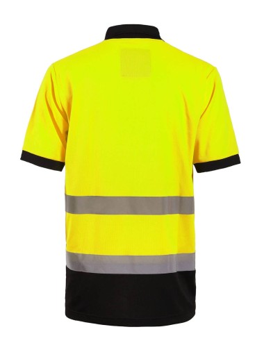 Polo haute visibilite jaune ou orange Apollo North Ways cotepro
