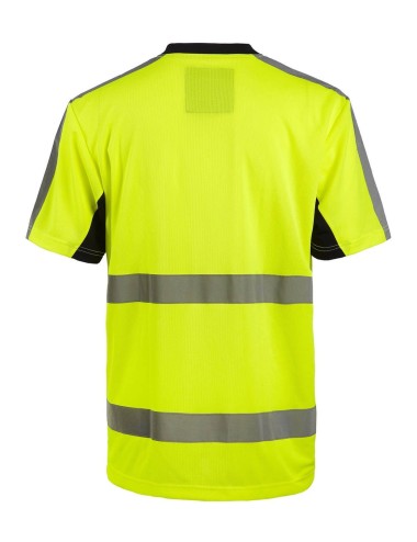 Tee shirt haute visibilite jaune ou orange Armstrong North Ways cotepro jaune
