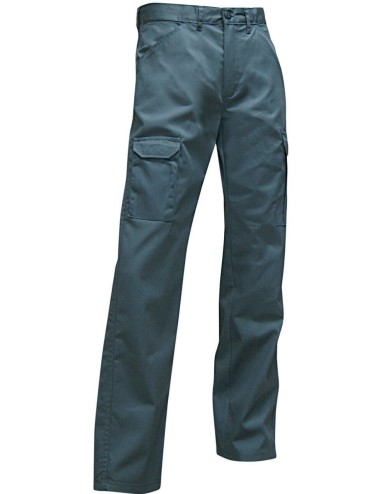 Pantalon travail multipoches vert US Scie LMA existe grande taille cotepro