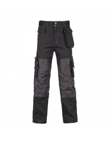 Pantalon travail coton Howard black North WAYS cotepro vue 1
