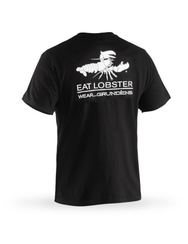 Tee shirt manches courtes Eat Lobster Grundens cotepro