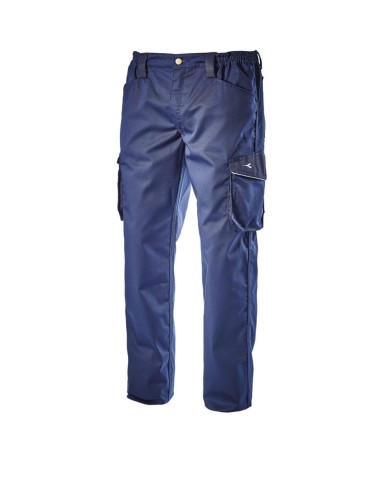 Pantalon travail homme Staff poly Diadora Utilty cotepro navy