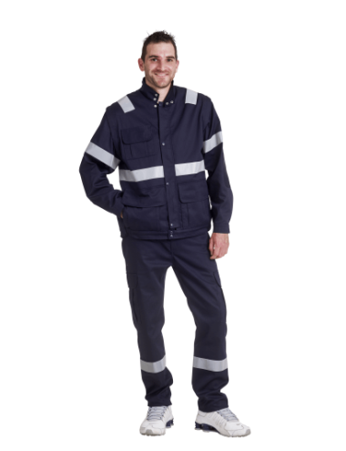 Blouson ambulancier mixte blanc ou marine REMI cotepro