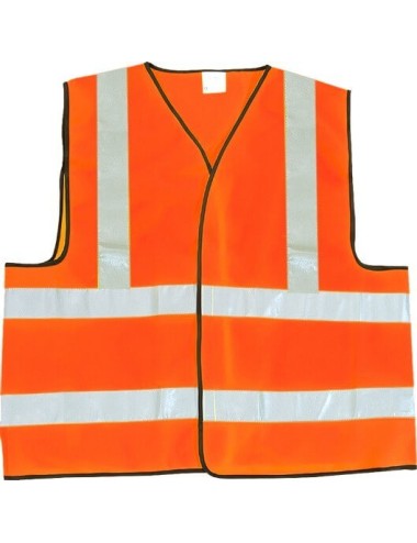 Gilet signalisation EN471 securite orange cotepro