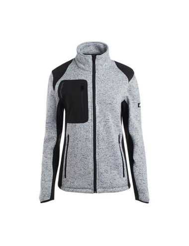 Veste travail femme molletonnee Louise North Ways cotepro gris
