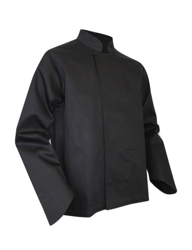 Veste cuisine double boutonnage top chef noire LMA cotepro