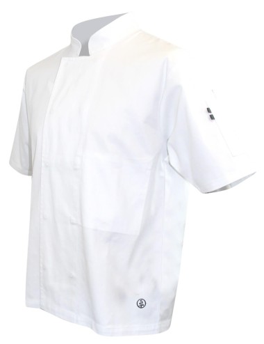 Veste cuisinier manches courtes Merlu LMA cotepro