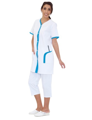 Blouse manches courtes femme Clemence cotepro