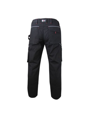 Pantalon de travail battle basalte canvas LMA noir vue 1 cotepro.fr