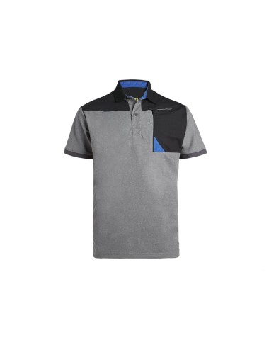 Polo travail cooldry Horten North Ways cotepro gris