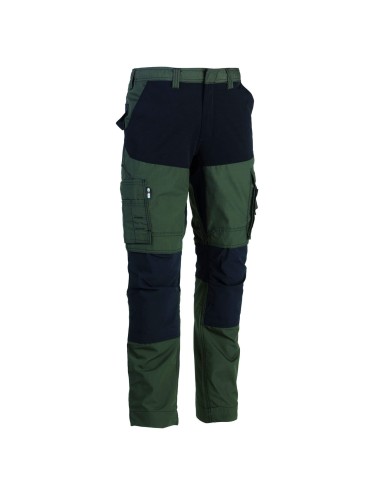 Pantalon travail extensible Hector kaki Herock cotepro