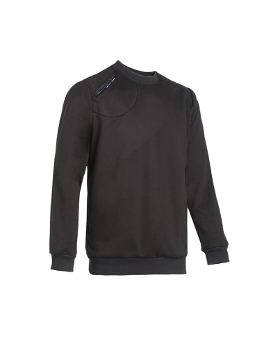 Pull travail homme renforce Leon noir North Ways cotepro