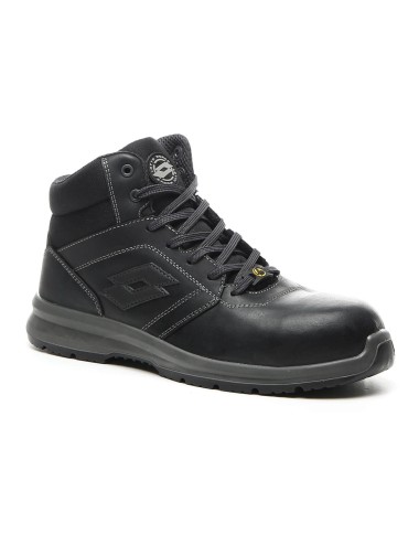 Chaussure securite montante race mid 400 noir Lotto Works cotepro