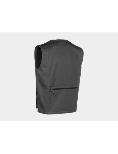 Gilet travail sans manches multipoches Torro Herock cotepro