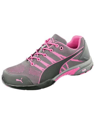 Basket securite femme Puma Celerity rose S1 cotepro