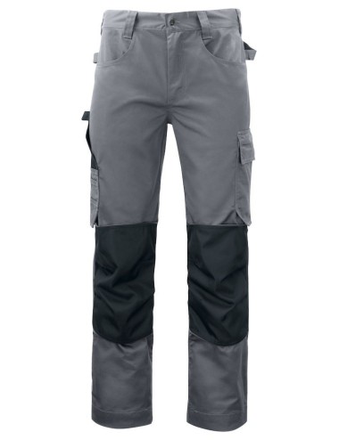 Pantalon travail poches genouilleres 5532 Projob gris ou marine cotepro