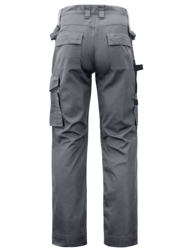 Pantalon travail poches genouilleres 5532 Projob gris ou marine cotepro