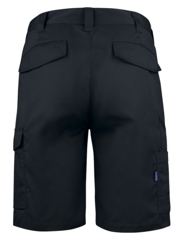 Bermuda travail leger ajuste 2528 Projob noir ou vert cotepro noir