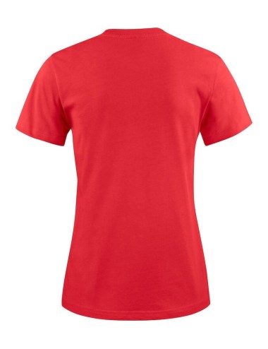 Tee shirt manches courtes femme rouge Heavy RSX lot 5 cotepro
