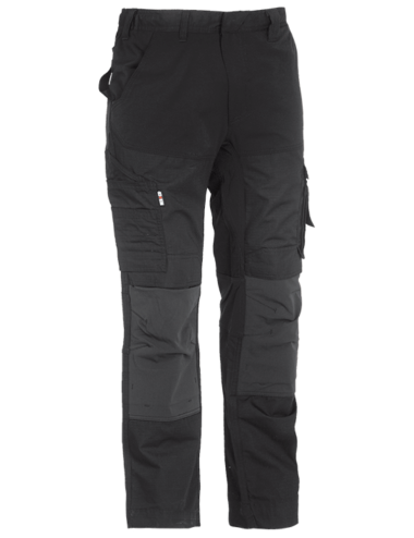Pantalon travail tissu extensible Hector noir Herock cotepro