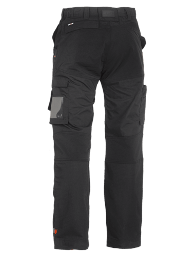 Pantalon travail tissu extensible Hector noir Herock cotepro
