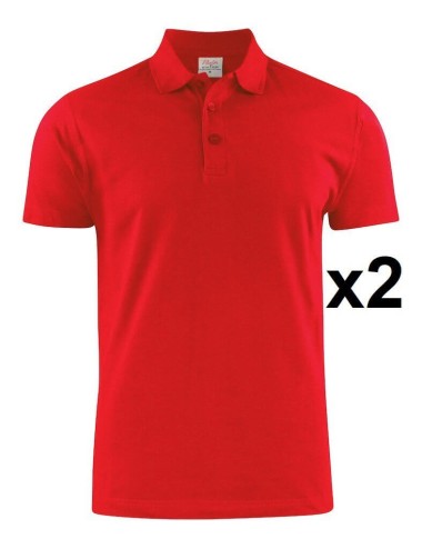 Polo pique manches courtes lot 2 Surf RSX Printer cotepro