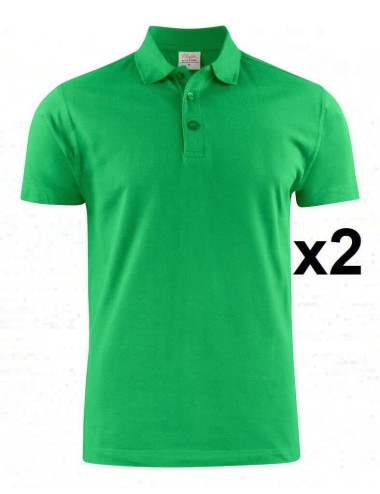 Polo pique manches courtes lot 2 Surf RSX Printer cotepro