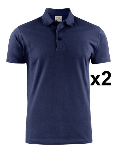 Polo pique manches courtes lot 2 Surf RSX Printer cotepro marine