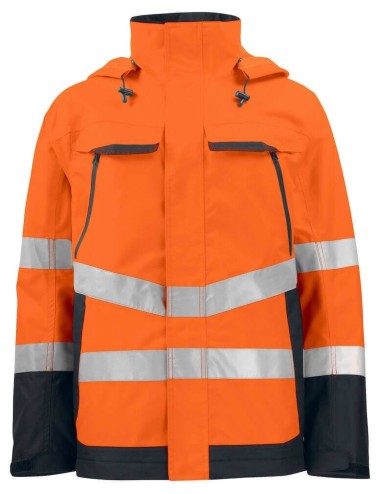 Veste softshell haute visibilite legere 6440 Projob orange fluo cotepro