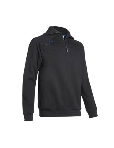 Pull travail col camionneur Largo NW cotepro noir
