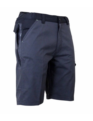 Bermuda travail homme multipoche zero metal gris ou beige LMA cotepro