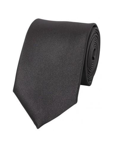Cravate service unie pointe 6 cm plusieurs coloris cotepro