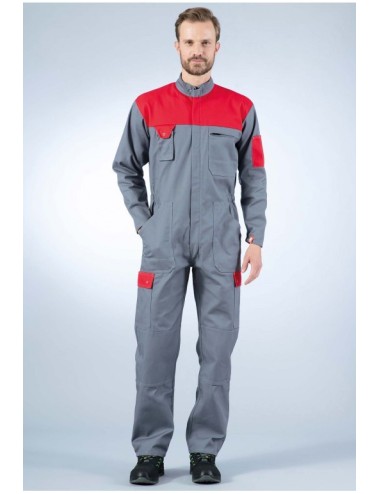 Combinaison travail simple zip ideal plus color DMD cotepro