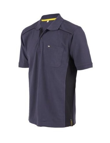 Polo travail manches courtes Layton North Work gris cotepro.fr