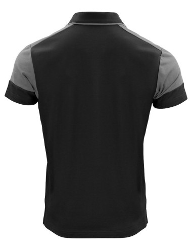 Polo bicolore homme manches courtes Prime Printer cotepro