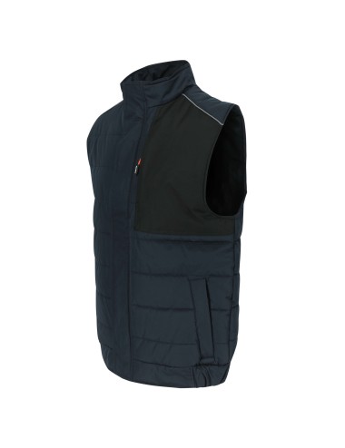 Gilet bodywarmer ripstop multipoches Diomedes Herock marine vue 1 cotepro.fr