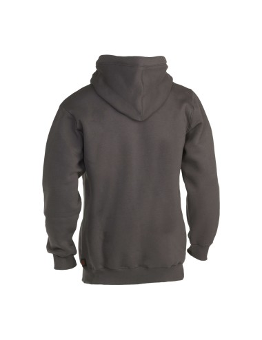sweat travail capuche poche kangourou Hesus Herock gris vue 1 cotepro.fr
