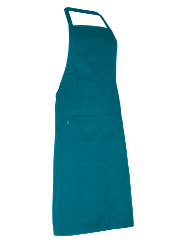 Tablier cuisinier hauteur reglable LMA bleu cotepro.fr