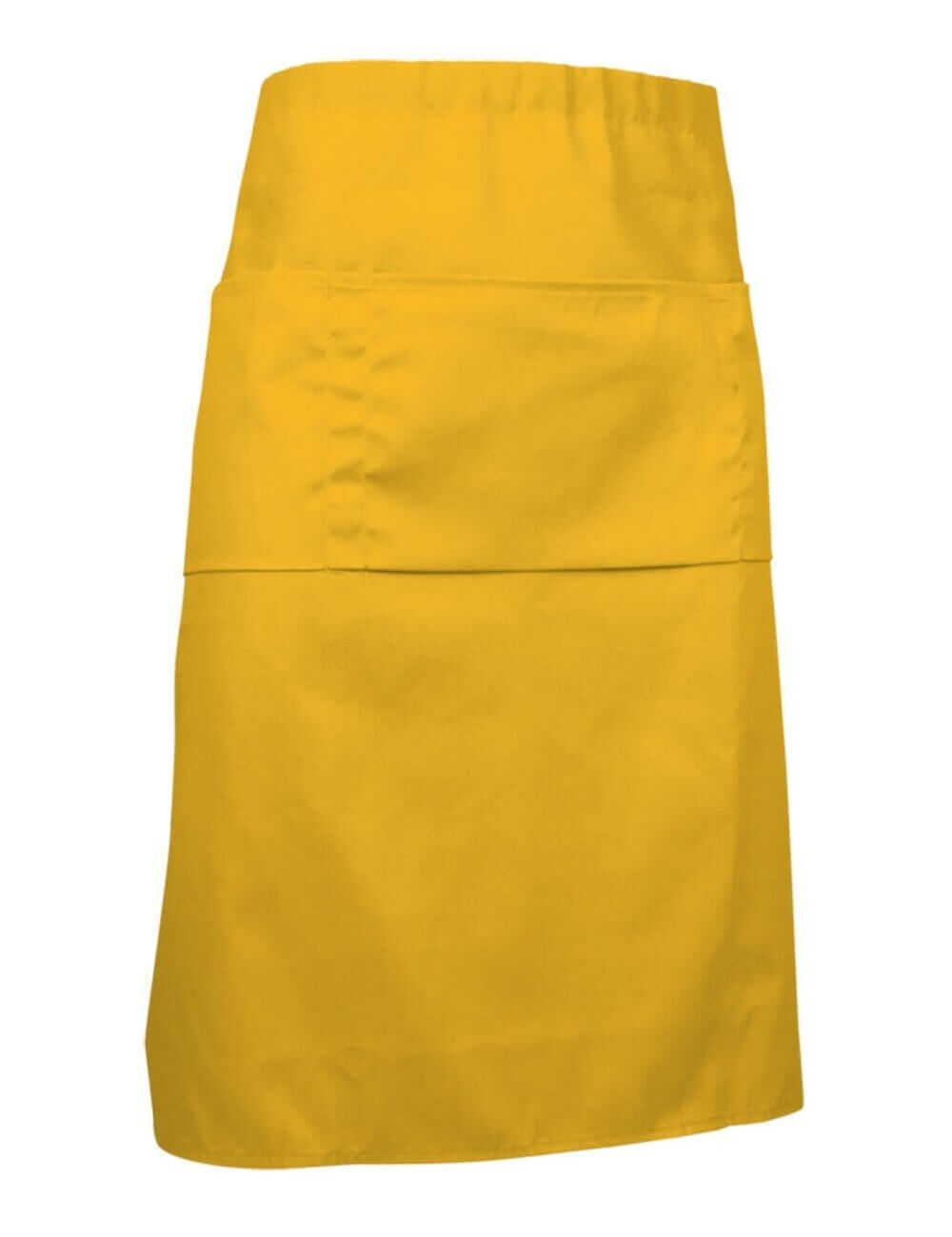 Tablier bistro polycoton cabernet basic cotepro jaune