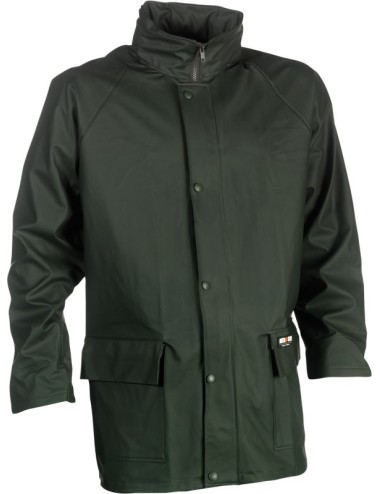 Veste pluie impermeable Triton Herock vert vue 1 cotepro.fr