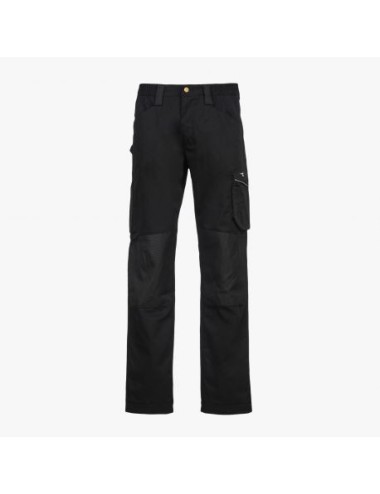 Pantalon travail genouilleres Rock Poly Diadora cotepro navy