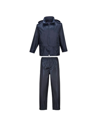 Ensemble pluie impermeable pantalon veste Portwest marine cotepro.fr