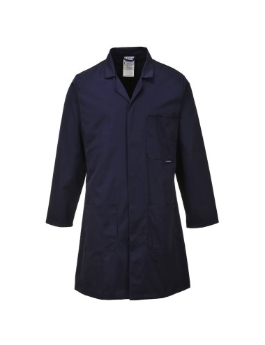 Blouse homme manches longues Standard polycoton Portwest marine cotepro.fr