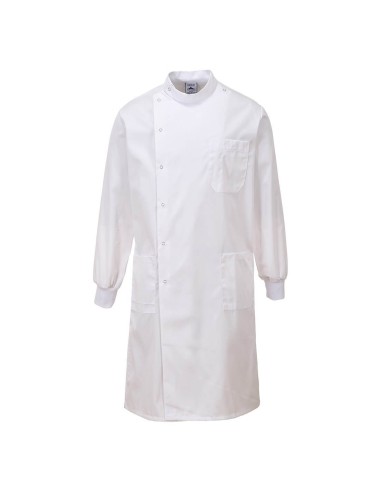 Blouse homme manches longues chimiste Howie Portwest blanc cotepro.fr