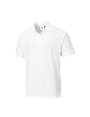 Polo ambulancier manches courtes homme Naples Portwest blanc cotepro.fr