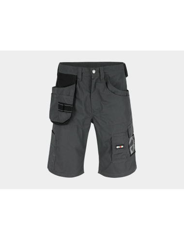 Bermuda travail homme resistant Batua Herock gris vue 1 cotepro.fr